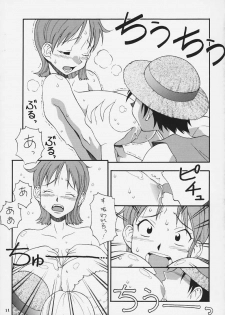 (C58) [MANGANA (Doluta, Nishimo)] Nyan Nyan Love Nami II (One Piece) - page 9