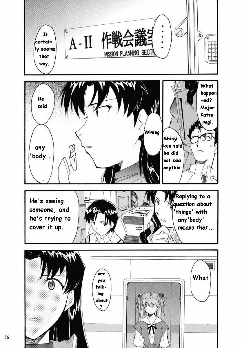 (C67) [Studio Kimigabuchi (Kimimaru)] RE-TAKE 2 (Neon Genesis Evangelion) [English] page 34 full