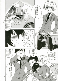 (C70) [Ichinichi Sanjou (Jinguu Kozue)] Ohimesama wa Muku na Yuugi ni Mi o Yudaneru (Ouran High School Host Club) - page 35