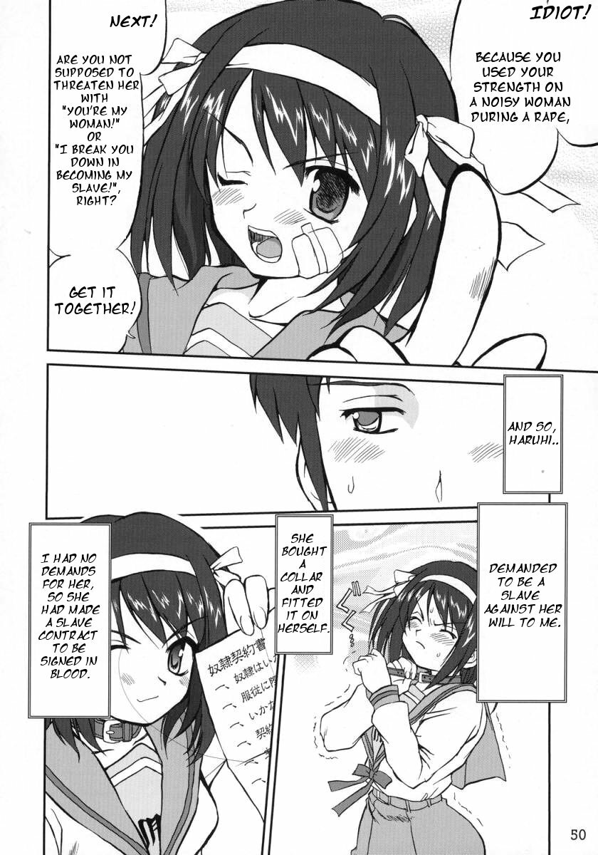 (C70) [Takotsuboya (TK)] Suzumiya Haruhi no Fukujyu (The Melancholy of Haruhi Suzumiya) [English] [One of a Kind Productions] page 50 full