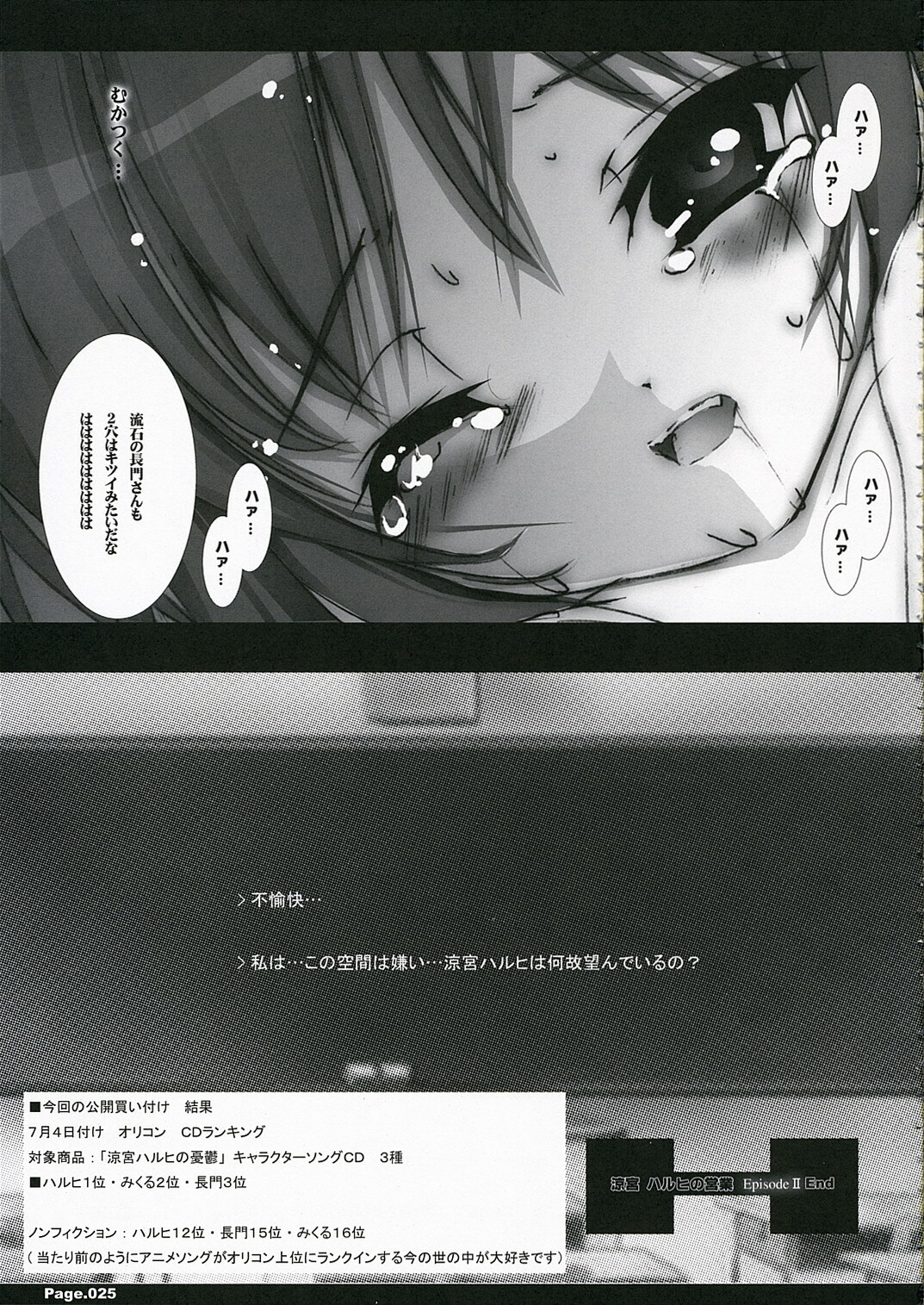 [KINDANDOWA (tomomaya)] Suzumiya Haruhi no Eigyou 2 (Suzumiya Haruhi no Yuuutsu) page 24 full