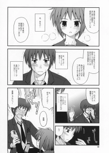 (COMIC1) [Konno Seisakubou (Konno Azure)] Refrain Heart (The Melancholy of Haruhi Suzumiya) - page 7