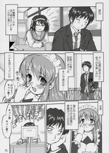 (C70) [Takotsuboya (TK)] Suzumiya Haruhi no Fukujyu (The Melancholy of Haruhi Suzumiya) - page 30