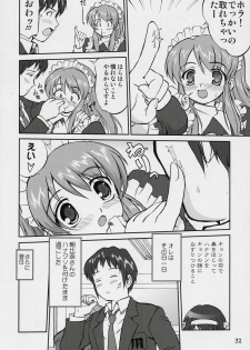 (C70) [Takotsuboya (TK)] Suzumiya Haruhi no Fukujyu (The Melancholy of Haruhi Suzumiya) - page 31