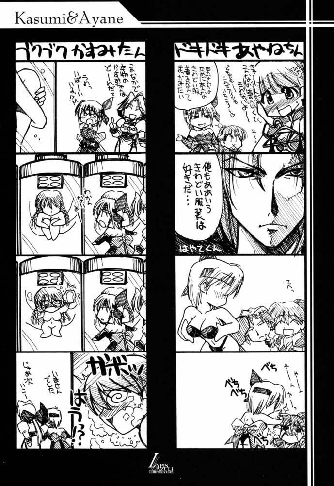 (C61) [U-A Daisakusen, Lapislazuli=corporation (Harada Shoutarou)] Ruridou Gahou CODE:16 (Dead or Alive) page 3 full