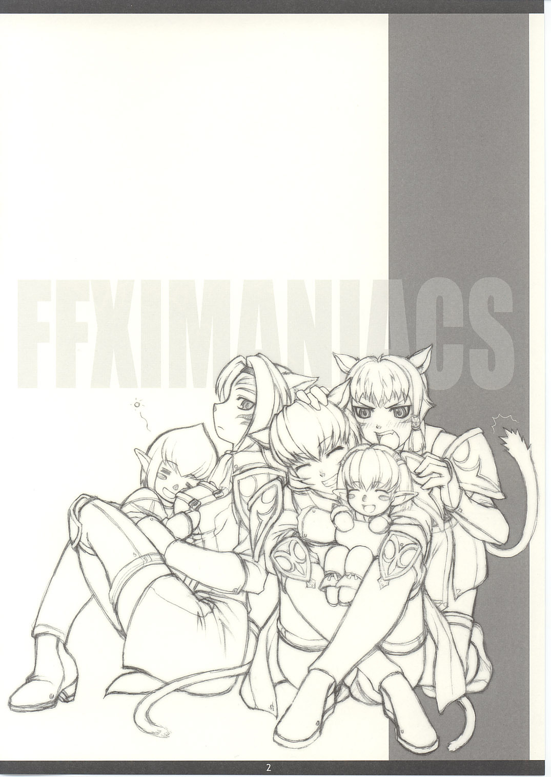 (C67) [PHANTOMCROSS (Miyagi Yasutomo)] FFXIMANIACS INCOMPLETE EDITION (Final Fantasy XI) page 2 full