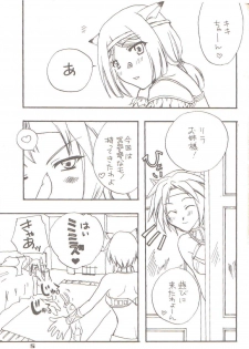 (C65) [Daiyokujou (Meijin Taoru)] Mithra no Hon (Final Fantasy XI) - page 3