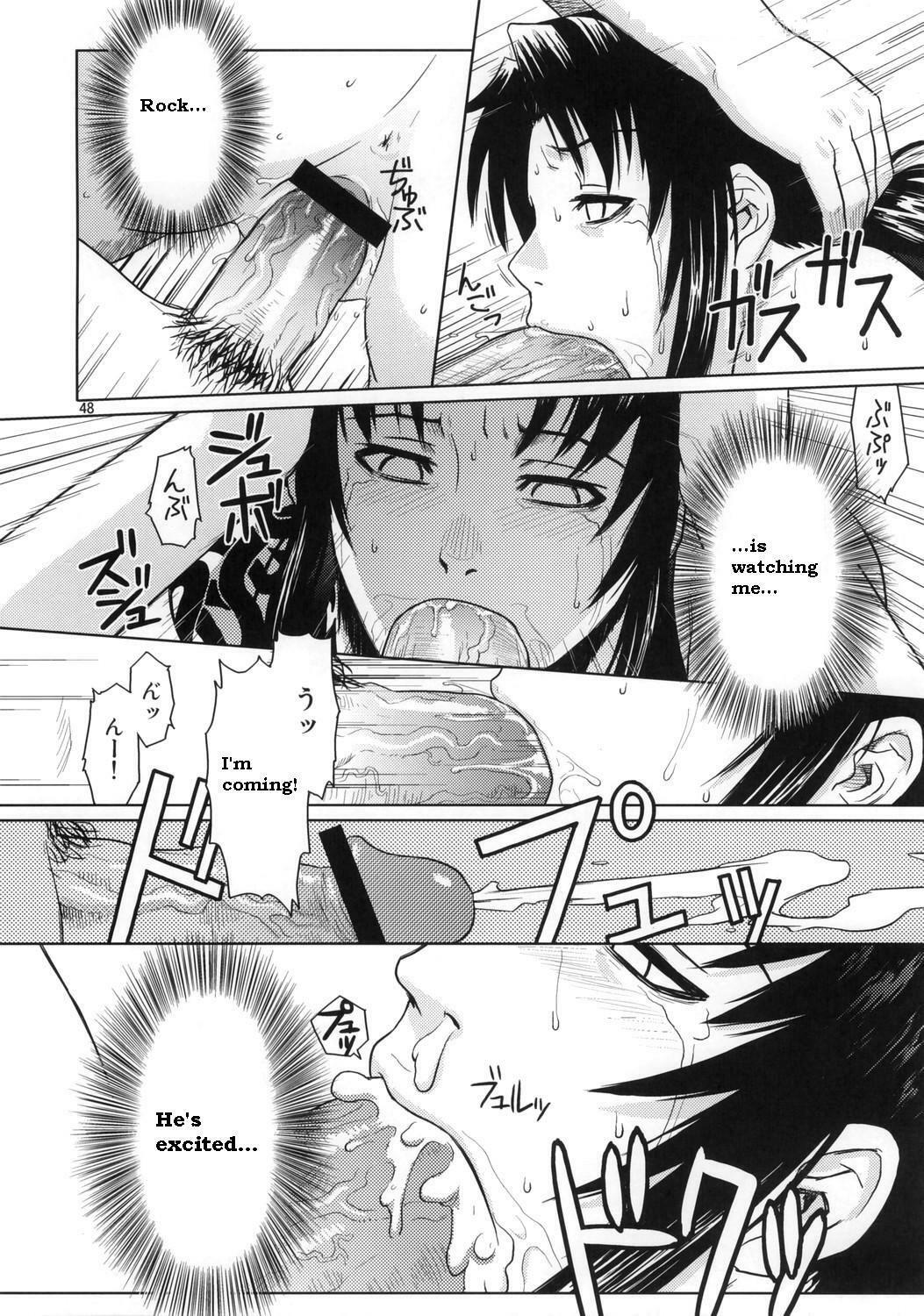 (C70) [AZASUKE WIND (AZASUKE)] Distorted Love (Black Lagoon) [English] page 47 full