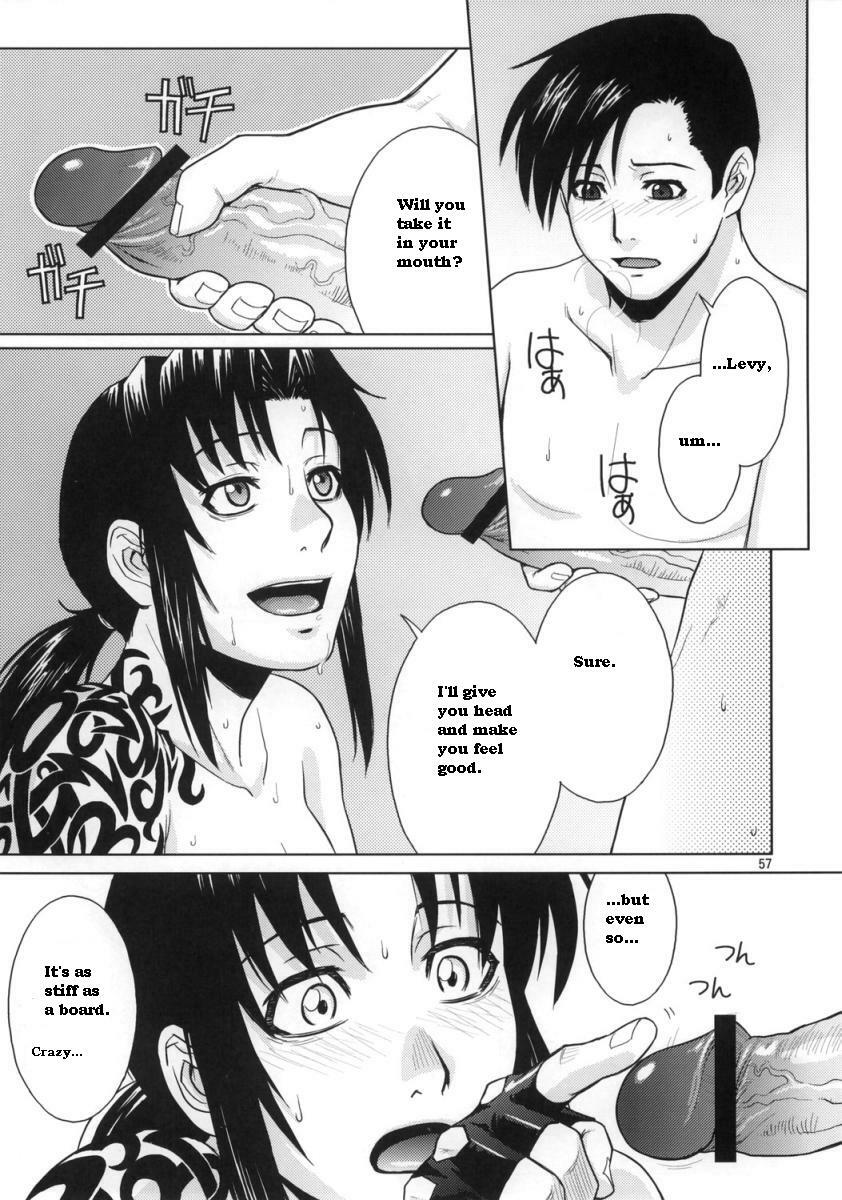 (C70) [AZASUKE WIND (AZASUKE)] Distorted Love (Black Lagoon) [English] page 56 full