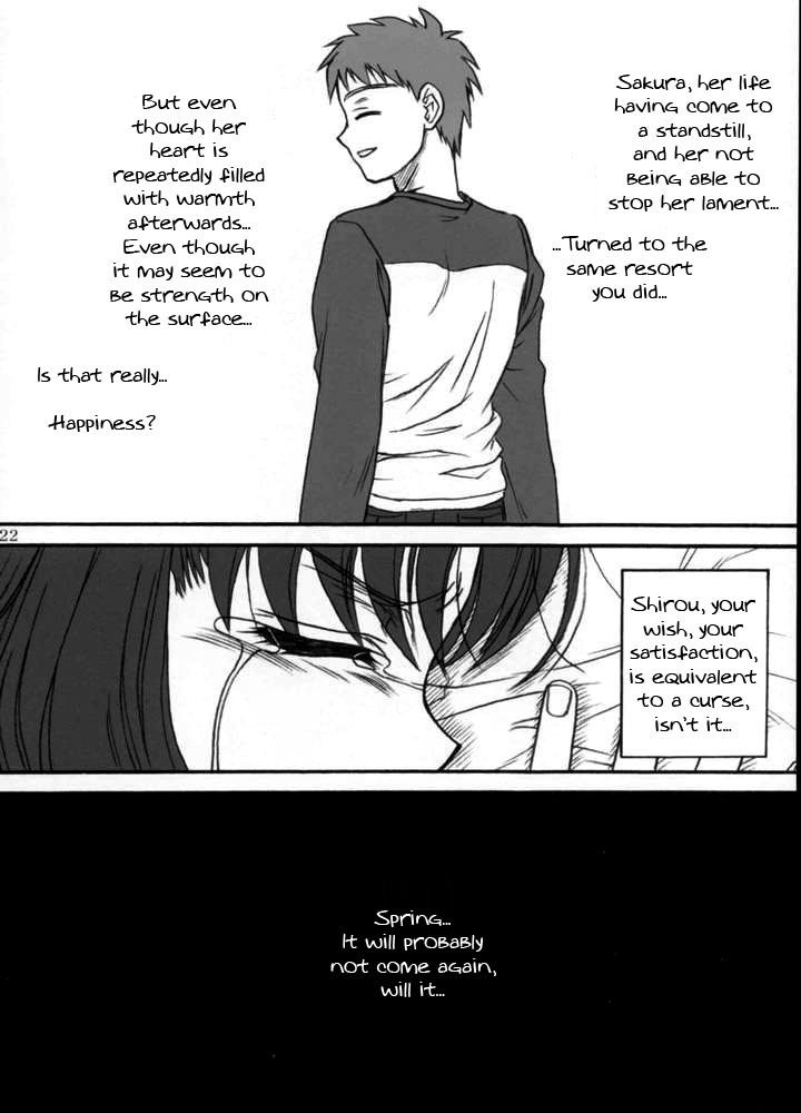 (CR35) [MEKONGDELTA, DELTAFORCE (Route39, Zenki)] Winter's Tale (Fate/stay night) [English] [The Magical Squiggle] [Incomplete] page 21 full