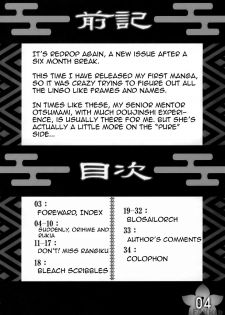 (C71) [ReDrop (Miyamoto Smoke, otsumami)] Angel Of Death (BLEACH) [English] - page 4