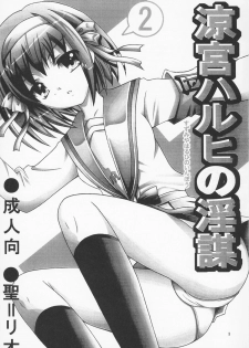 (C70) [St. Rio (MyMeroD!)] Suzumiya Haruhi no Inbou 2 (The Melancholy of Haruhi Suzumiya) - page 2