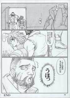 (C67) [Suginami Mougyuu Kai (S-P-Y)] Ten no Koe 2 (Final Fantasy VII) - page 14