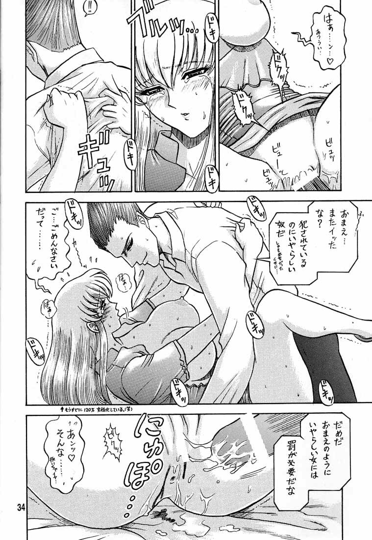 (C54) [Kaiten Sommelier (13.)] 5 Kaiten (Vampire Savior) page 33 full