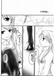 (C66) [HAPPY WATER (Kizaki Yuuri)] I Wish... (Fullmetal Alchemist) - page 3