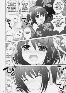 (COMIC1) [SimaSima System (Nagisawa You)] Suzumiya Haruhi no Daikenkyuu! (The Melancholy of Haruhi Suzumiya) [English] [FAKKU] - page 16