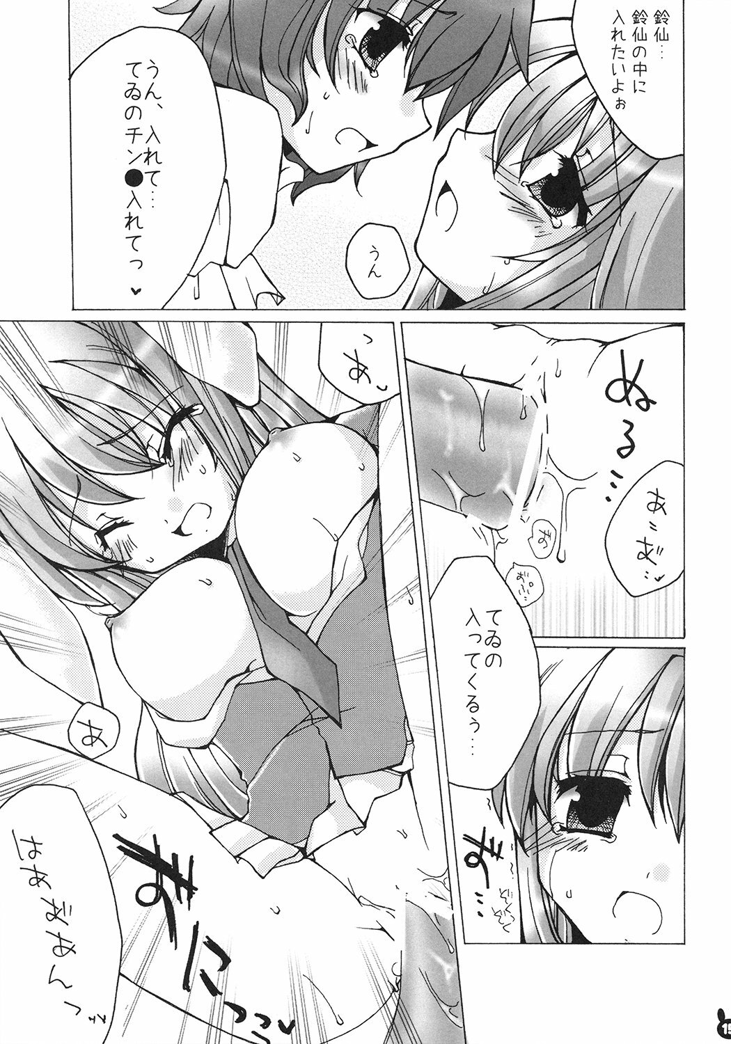 (Niigata Touhousai 2) [Kumameshi-ya (Bell-colo)] Usagi Arashi (Touhou Project) page 14 full