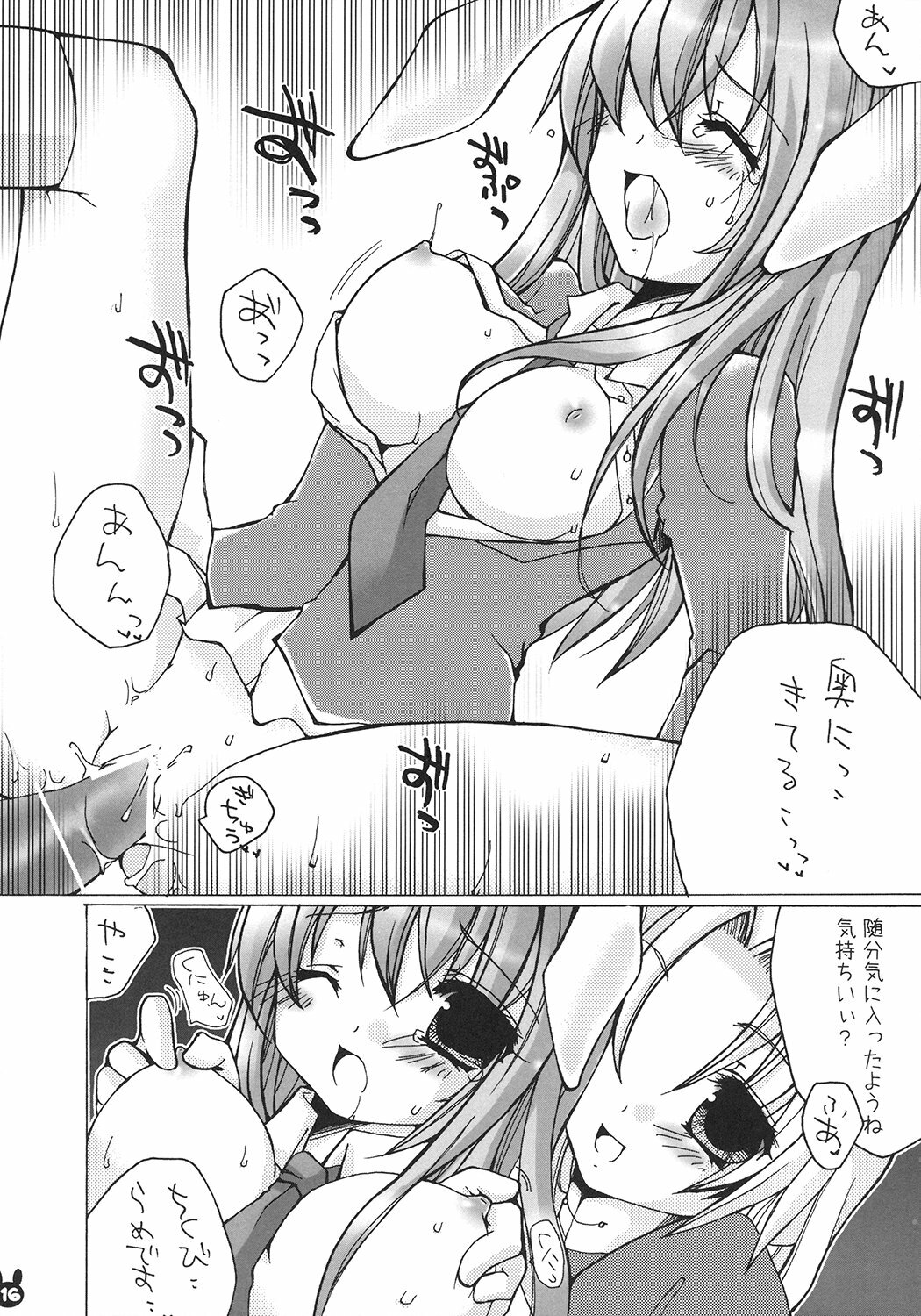 (Niigata Touhousai 2) [Kumameshi-ya (Bell-colo)] Usagi Arashi (Touhou Project) page 15 full