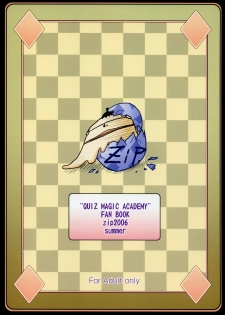 (C70) [ZIP (Moekibara Fumitake)] Merge & Occur (Quiz Magic Academy) - page 30