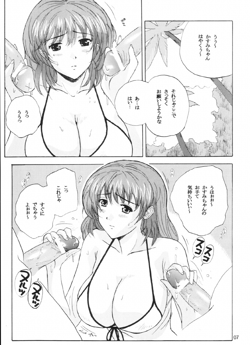 (C63) [JUMBOMAX (Ishihara Souka)] Natural Friction X (Dead or Alive) page 6 full