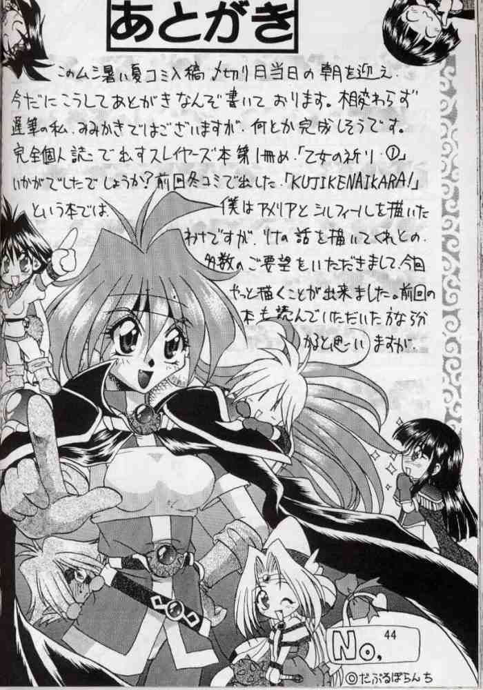 (C58) [Double Branch (Mimikaki)] Otome no Inori (Slayers) page 43 full