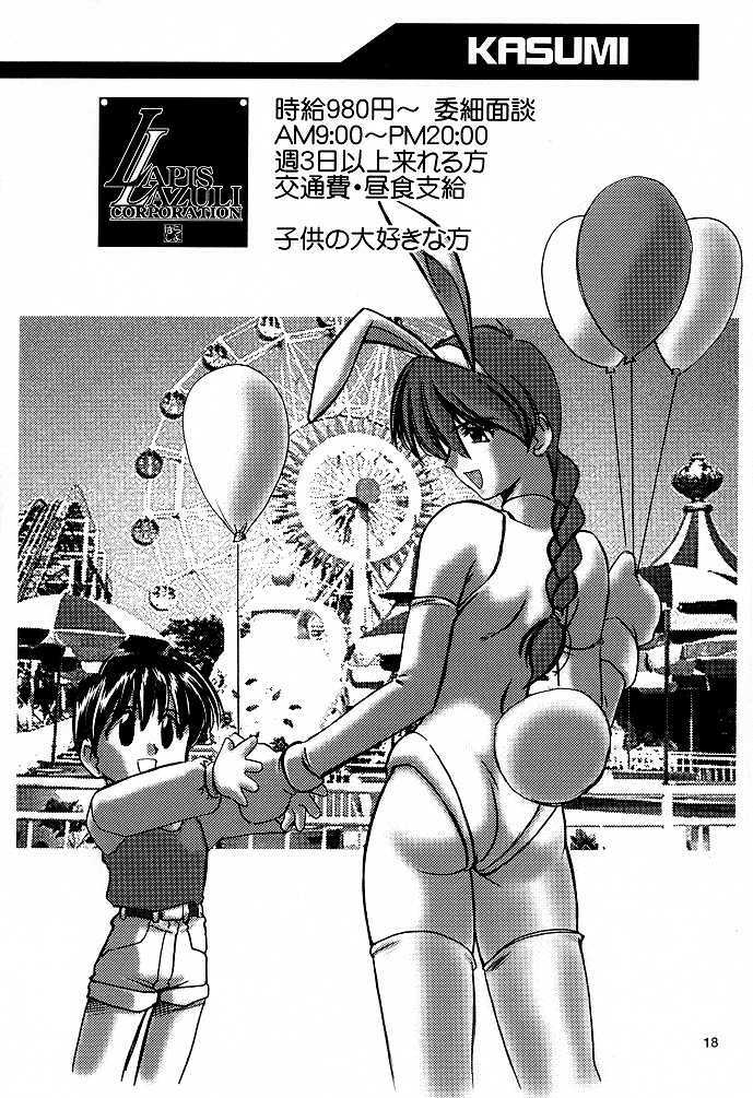 (C56) [UA Daisakusen (Harada Shoutarou)] Ruridou Gahou 9 (Dead Or Alive) page 18 full