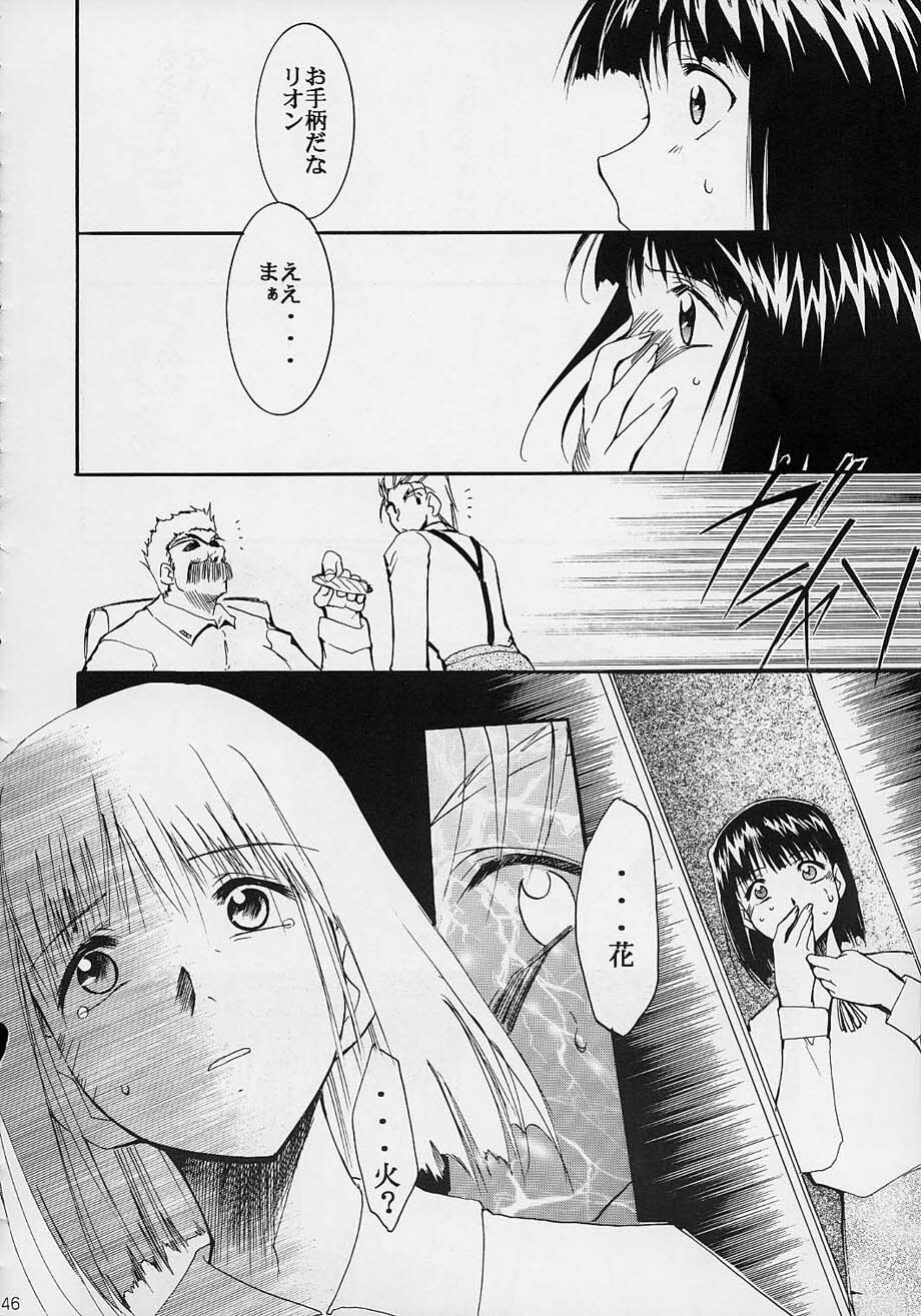 (C61) [Studio KIMIGABUCHI (Entokkun)] Toujin (Noir, Sakura Taisen 3, Vandread) page 45 full