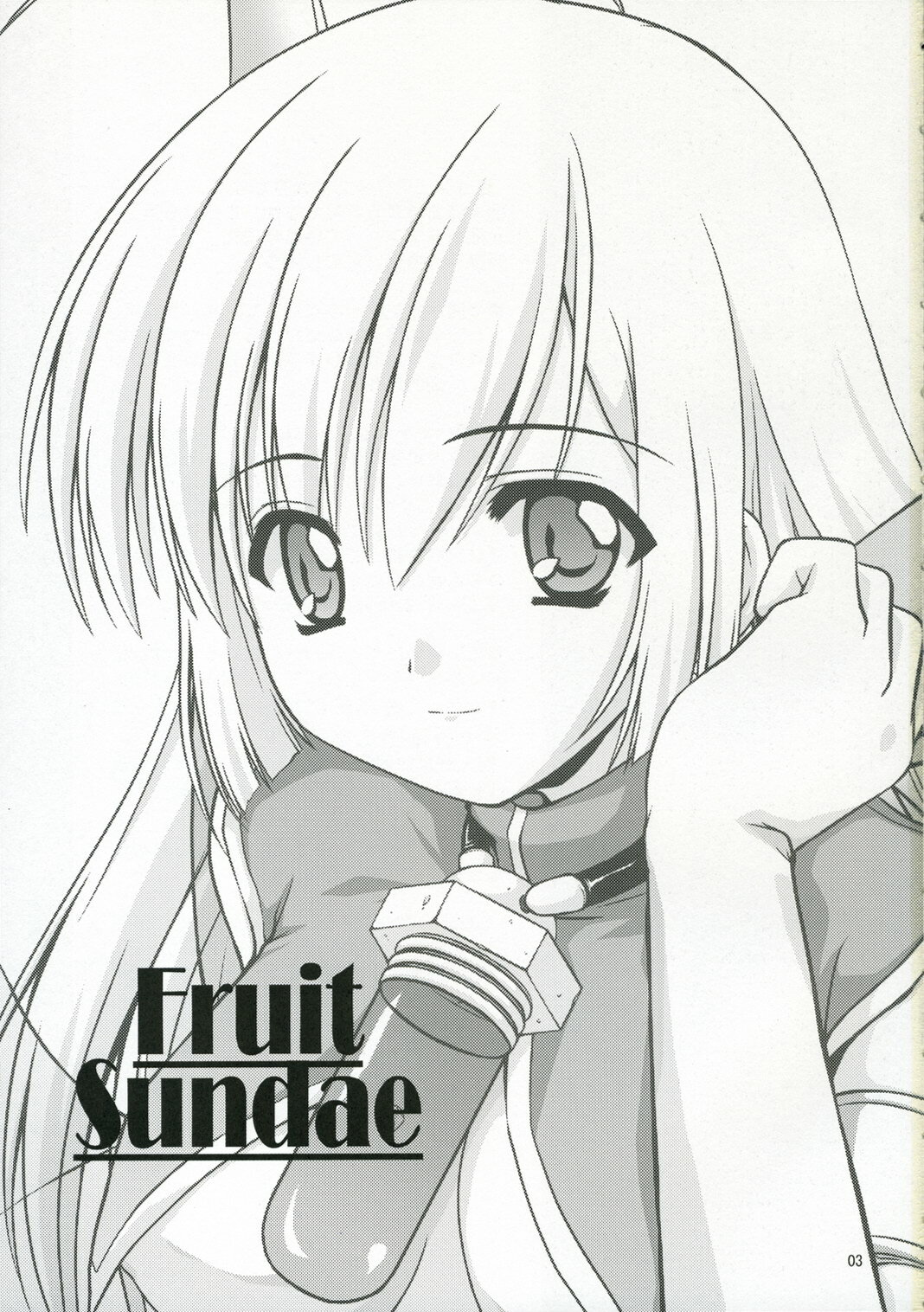 (C70) [AUTOZOON (Kanmu Ryou)] Fruit Sundae (Hayate no Gotoku!, Seikesshou Albatross) page 2 full