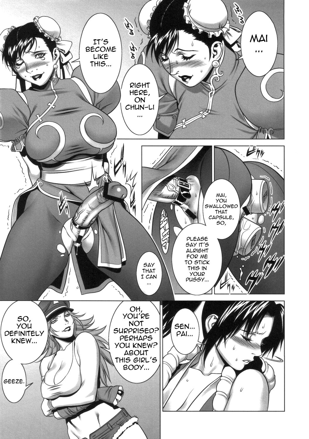 (C72) [Motchie Kingdom (Motchie)] Kunoichi Jigokuhen R-31 (King of Fighters, Street Fighter) [English] [0405] page 10 full