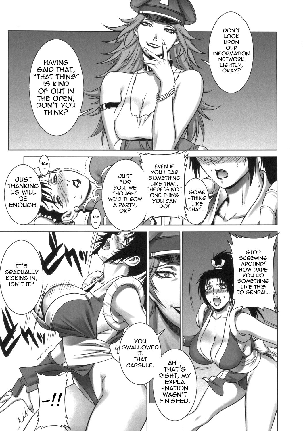 (C72) [Motchie Kingdom (Motchie)] Kunoichi Jigokuhen R-31 (King of Fighters, Street Fighter) [English] [0405] page 8 full