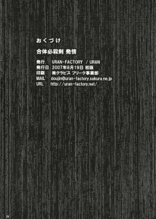 (C72) [URAN-FACTORY (URAN)] Gattai Hissatsuken Hatsujou (Dragon Quest Swords) - page 26