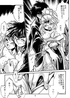 (C60) [Studio Katsudon (Manabe Jouji)] Uraginga Sengoku Gun Yuuden (Ginga Sengoku Gun Yuuden Rai) - page 8