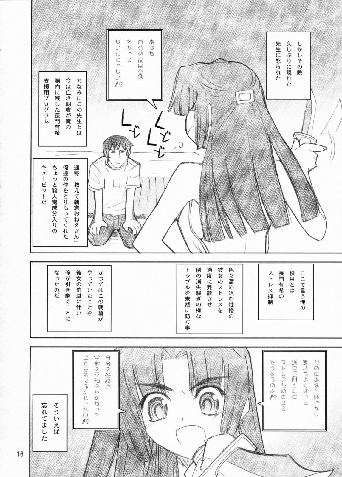 (C71) [Akai Marlboro (Aka Marl)] Nagato Yuki Yabure Tari! (Suzumiya Haruhi no Yuuutsu) page 15 full