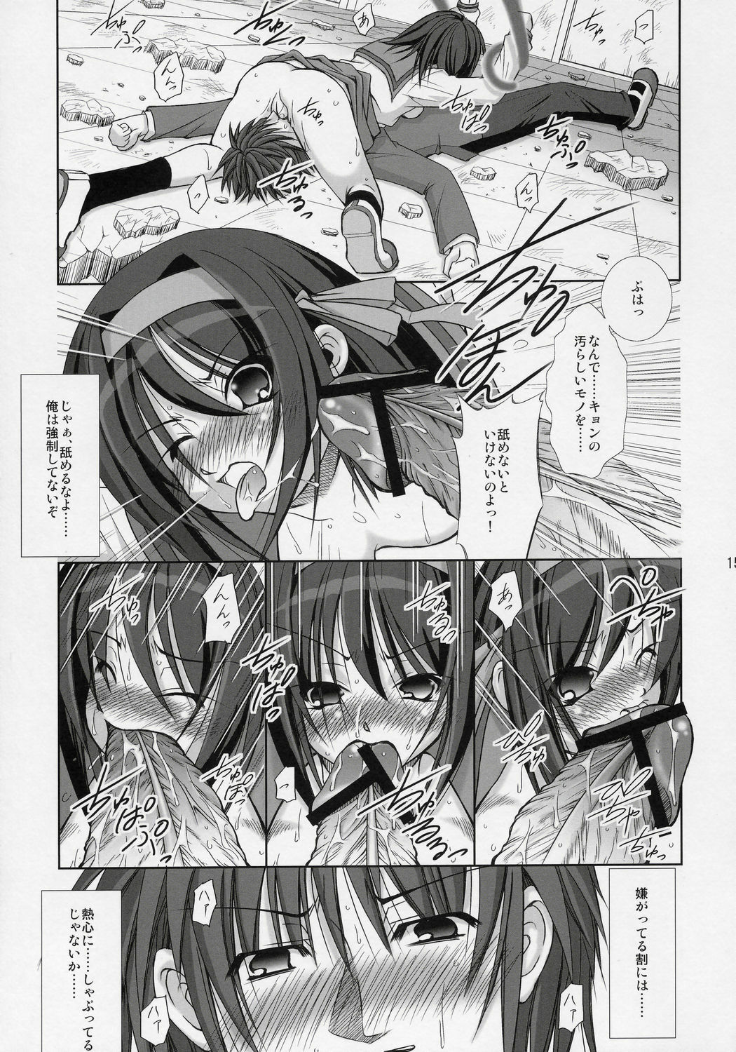 (SC31) [Takane no Hanazono (Takane Nohana)] Suzumiya Haruhi no Seiheki (The Melancholy of Haruhi Suzumiya) page 14 full