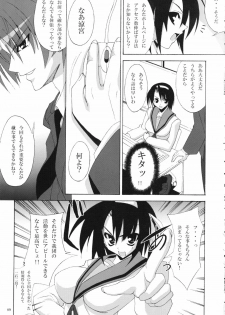 (SC33) [RADICAL DASH (Miyane Aki)] Suzumiya Haruhi no Shikkou Keikaku (Suzumiya Haruhi no Yuuutsu) - page 8