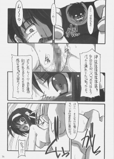 (C70) [NNZ DAN (Great Magami)] SOS-dan Tai NNZ-dan (Suzumiya Haruhi no Yuuutsu) - page 35