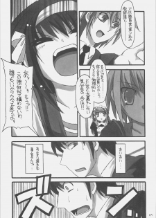 (C70) [NNZ DAN (Great Magami)] SOS-dan Tai NNZ-dan (Suzumiya Haruhi no Yuuutsu) - page 8