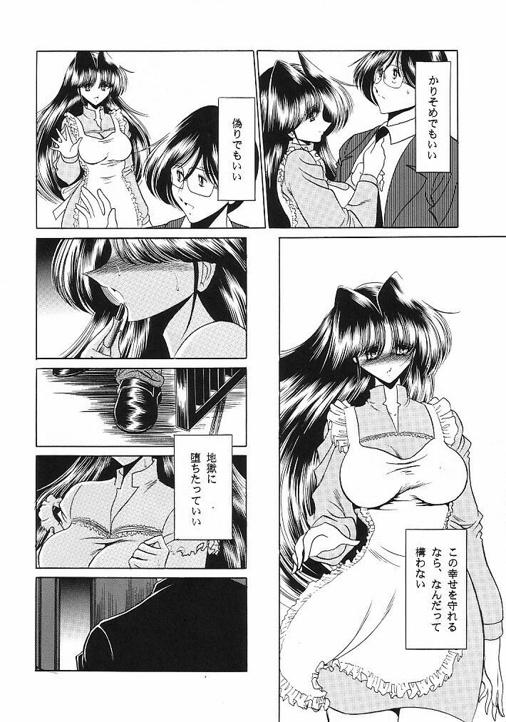 (C62) [Circle Taihei-Tengoku (Horikawa Gorou)] Teishuku No Kamen | Mask Of Chastity page 58 full