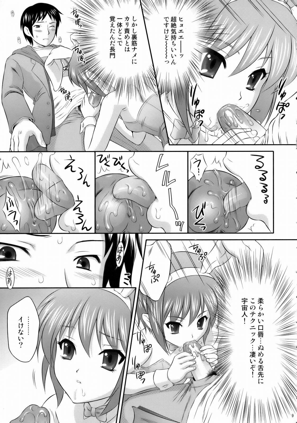 (C71) [U.R.C (MOMOYA SHOW-NEKO)] Nagato Yuki wa Usagi to Kame no Yume o Miru ka? (The Melancholy of Haruhi Suzumiya) page 8 full