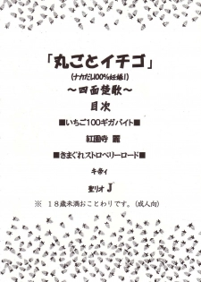(C66) [St. Rio (Kitty)] Marugoto Ichigo Nakadashi 100% Ninshin! (Ichigo 100%) - page 3