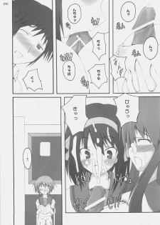 (C70) [SUGARCAKE (Takayoshi, Yu-ki)] fetish kiss / Suzumiya Haruhi no... (KiMiKiSS, Suzumiya Haruhi no Yuuutsu) - page 36