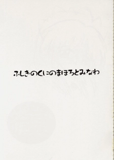 (CR32) [Yukimi Honpo (Asano Yukino)] Fushigi no Kuni no Mahoro to Minawa 2 (Mahoromatic) - page 2