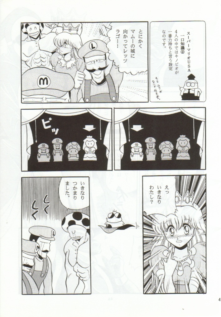 (CR15) [Circle Taihei-Tengoku (Horikawa Gorou)] Super Mario Collection (Super Mario Brothers) page 42 full