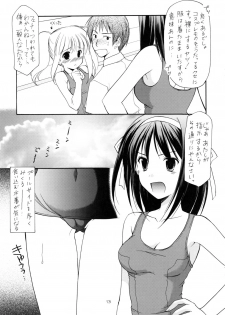 (C70) [Imomuya Honpo (Azuma Yuki)] Heiwa Biyori (Suzumiya Haruhi no Yuuutsu) - page 12