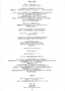(C70) [Interrupt Voice (TK4)] Suzumiya Haruhi no Suiei Senkou Tokubetsu-ban (The Melancholy of Haruhi Suzumiya) - page 21