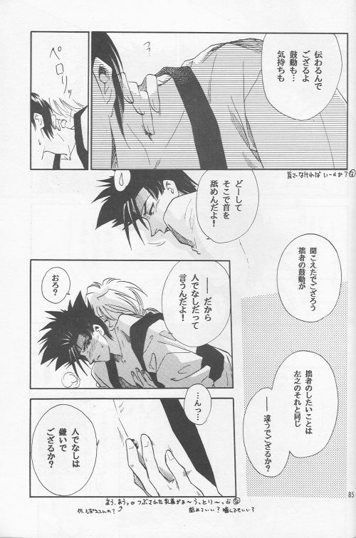 [Hothouse (Katsura Itsumi)] Shunrai (Rurouni Kenshin) page 83 full