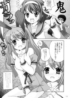 (C70) [SimaSima System (Nagisawa Yuu)] Yaranai to Shikei dakara! (The Melancholy of Haruhi Suzumiya) - page 9