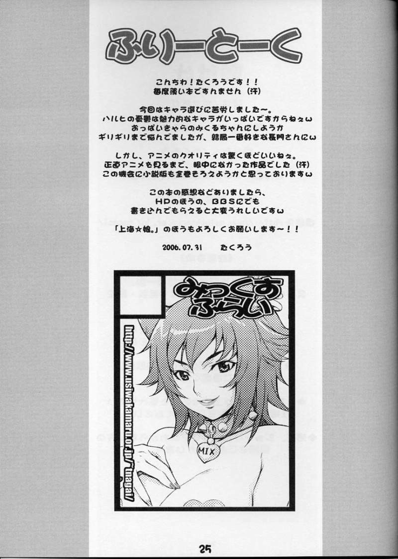 (C70) [Mix Fry (Takurou)] YukiNaga (The Melancholy of Haruhi Suzumiya) page 24 full