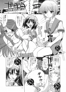 (C70) [Jipohou] Kyuukyoku Choujin Ha~ruhi (The Melancholy of Haruhi Suzumiya) - page 5