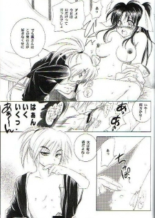 (C64) [Yamaguchirou (Yamaguchi Shinji)] Kyouken Go Joukan (Rurouni Kenshin) - page 33